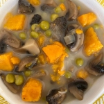 Instant Pot Mushroom Sweet Potato Soup