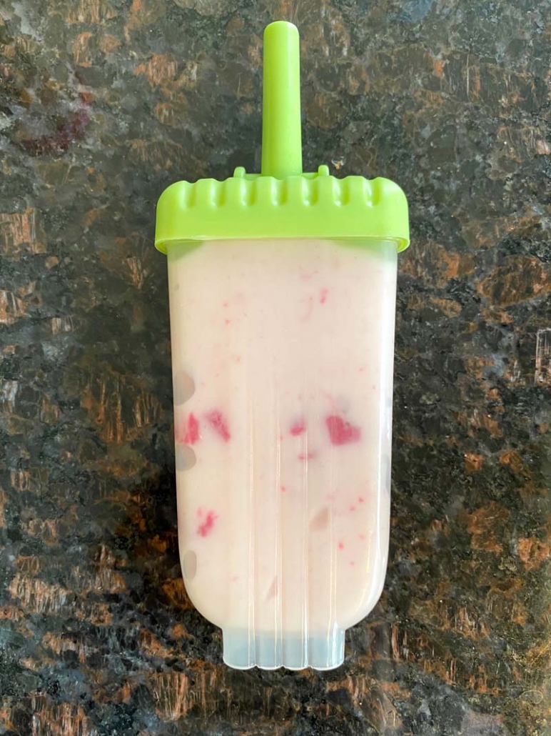 freezing yogurt popsicles at home