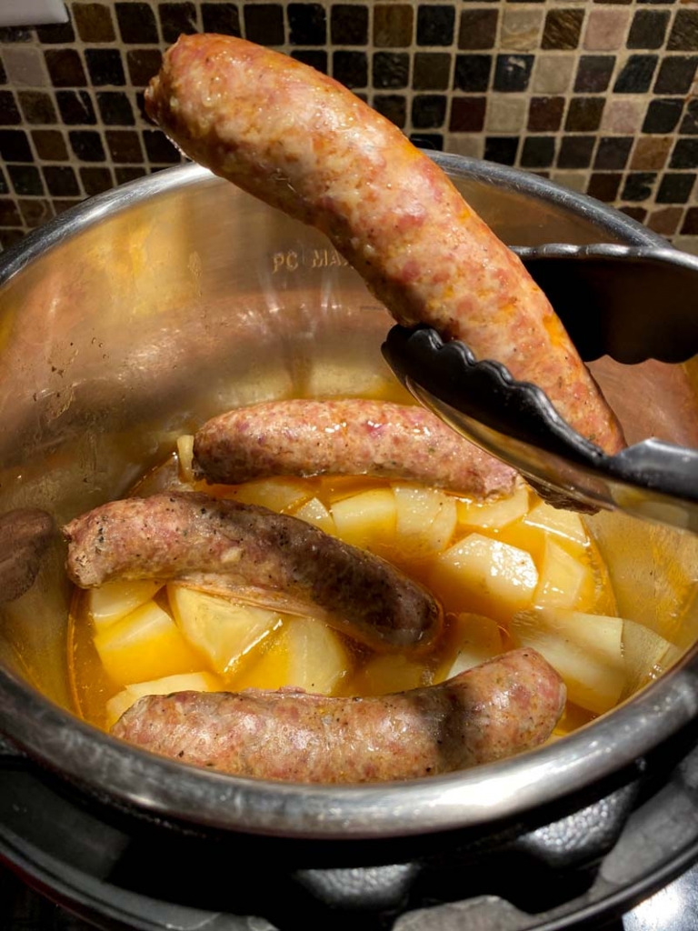 Instant Pot Sausage And Potatoes – Melanie Cooks