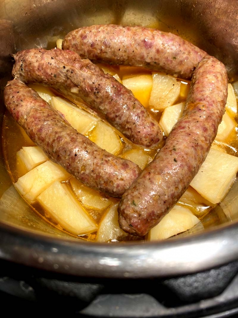 Instant Pot Bratwurst – Melanie Cooks