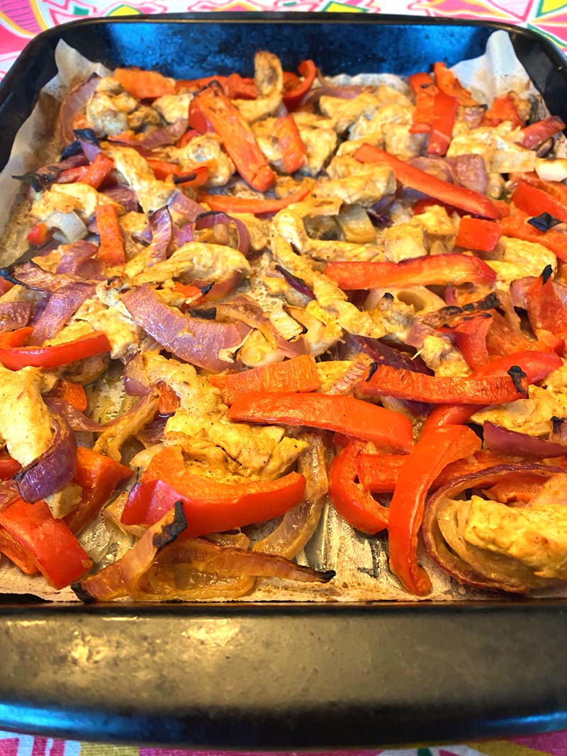 Sheet Pan Chicken Fajitas – Melanie Cooks