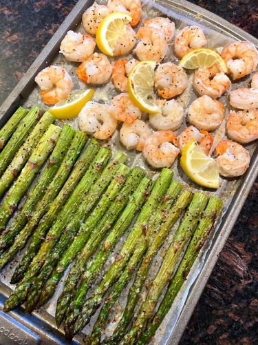 Sheet Pan Shrimp And Asparagus – Melanie Cooks