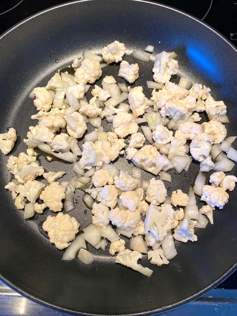 Scrambled Eggs with Hidden Cauliflower Rice « Clean & Delicious