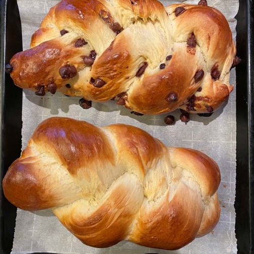 Easy Bread Machine Challah - Peanut Blossom