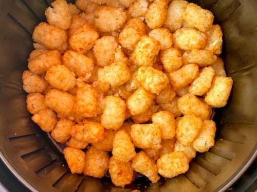 Crispy Air Fryer Tater Tots (Cooked from Frozen!) - Little Sunny Kitchen