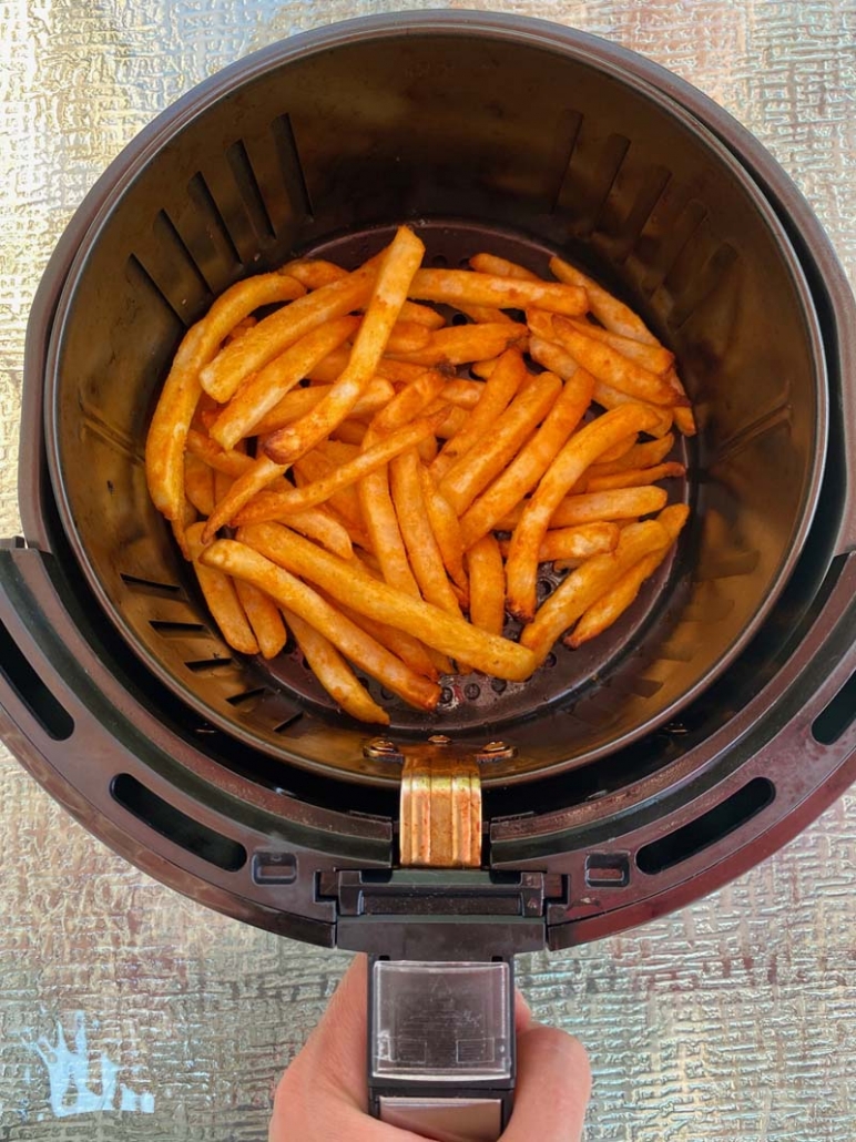 Air Fryer Frozen French Fries - The Cookin Chicks