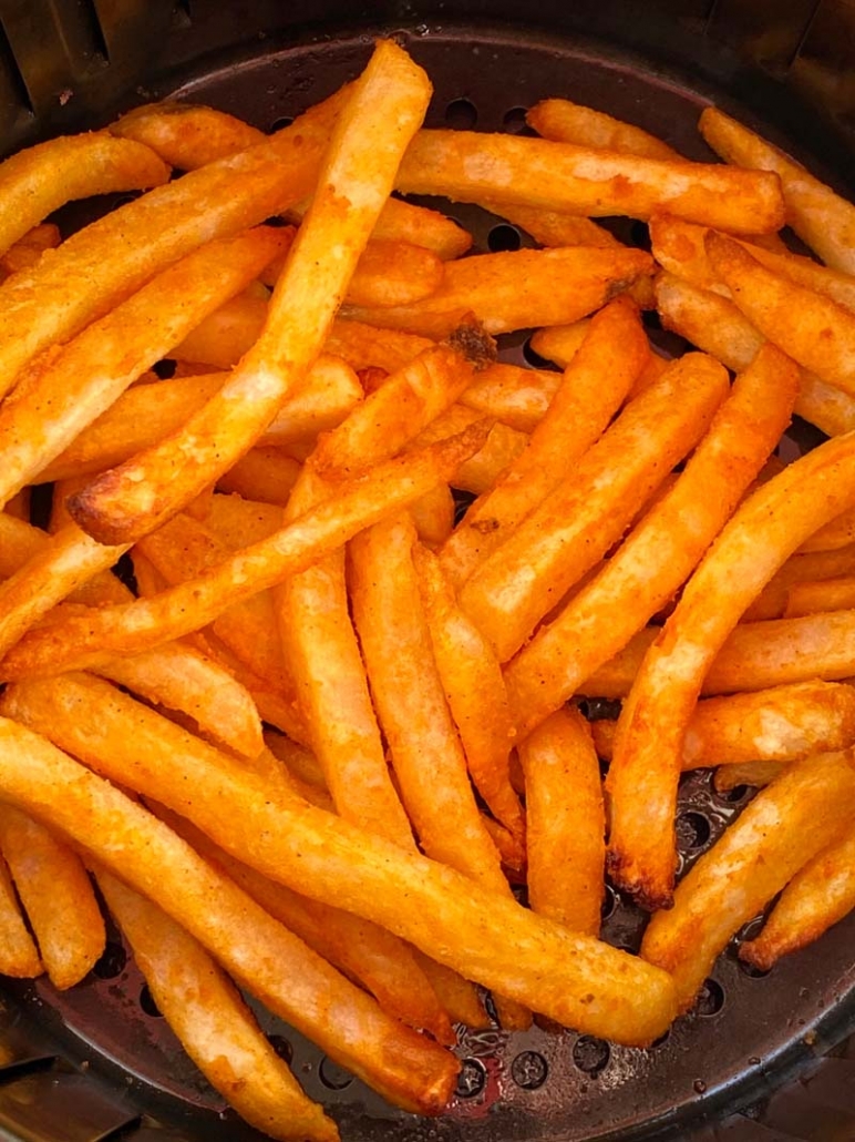 Air Fryer Frozen French Fries {So Crispy!} - Kristine's Kitchen