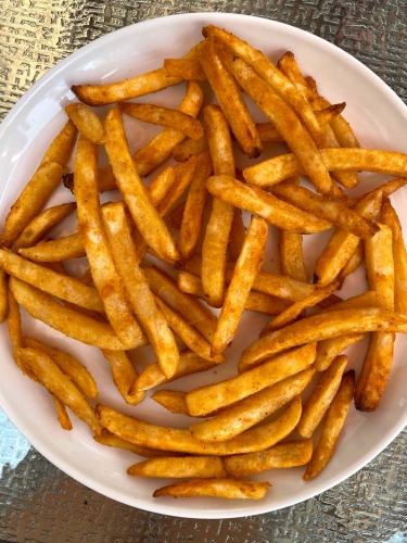 Air Fryer Frozen French Fries – Melanie Cooks