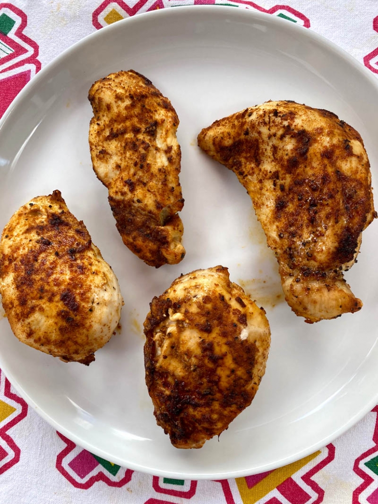 chicken breast cooked in air fryer