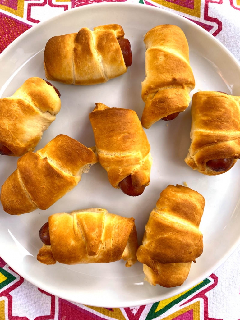 homemade pigs in a blanket