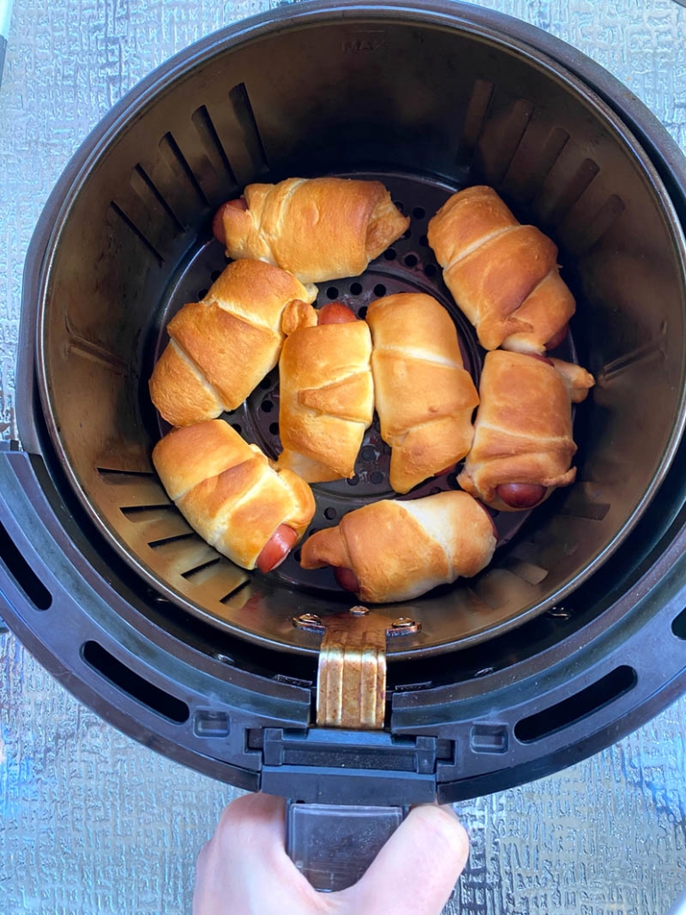 Air Fryer Crescent Rolls Dough Canned Refridge