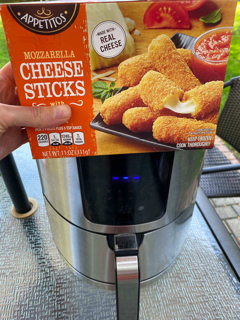 frozen mozzarella sticks