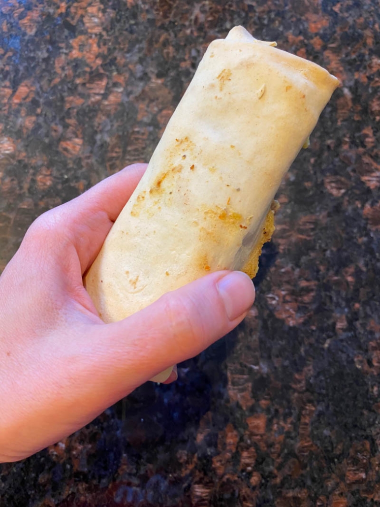 Air Fryer Frozen Breakfast Burrito ❄️ Cooking Time + Sauce Options