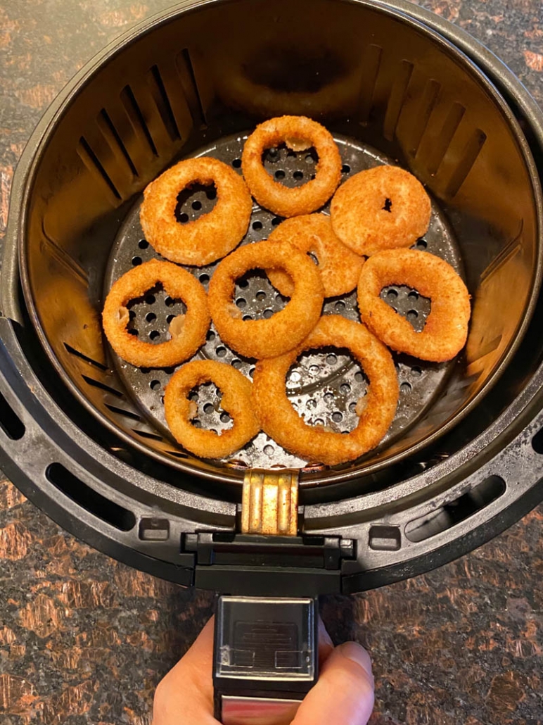 Frozen Onion Rings in Air Fryer - Whole Lotta Yum