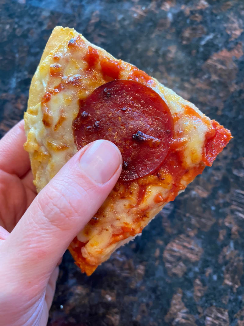 Air Fryer Frozen Pizza – Melanie Cooks