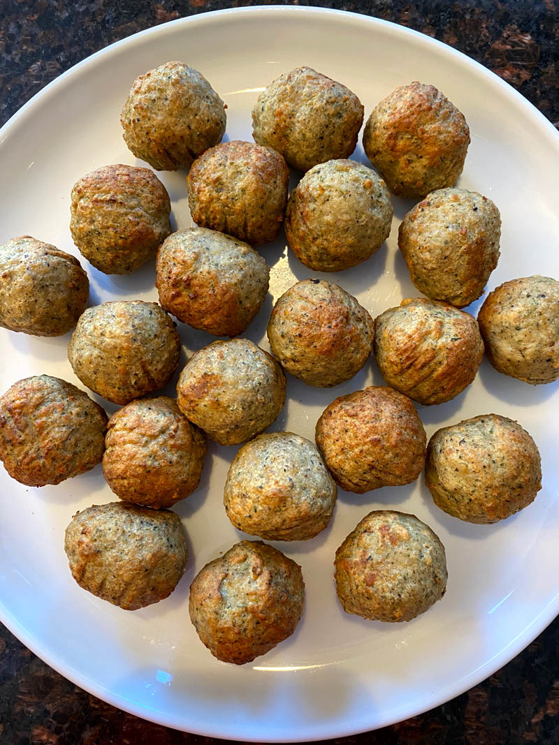 Air Fryer Frozen Meatballs – Melanie Cooks