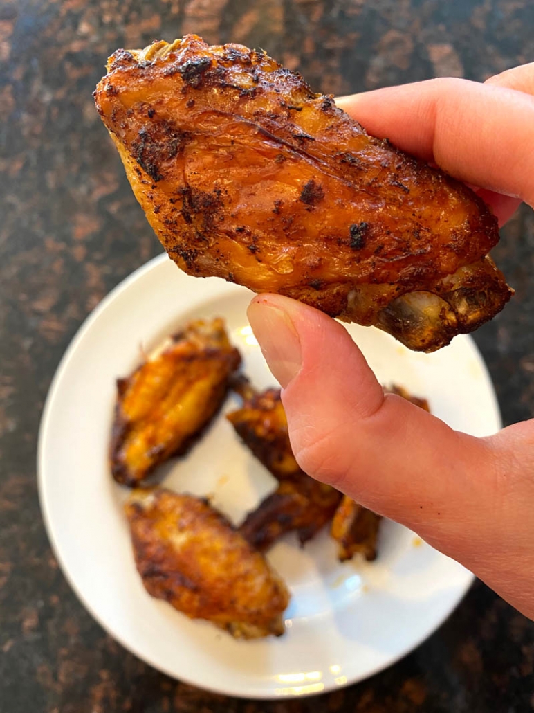 air fried chicken wing