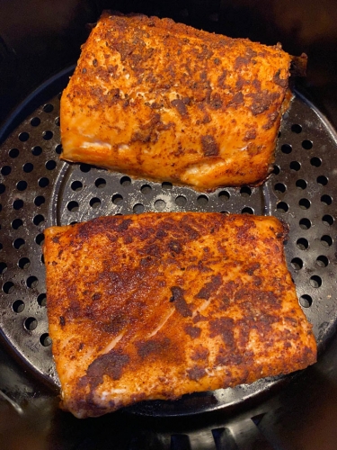 Air Fryer Salmon Fillets Recipe