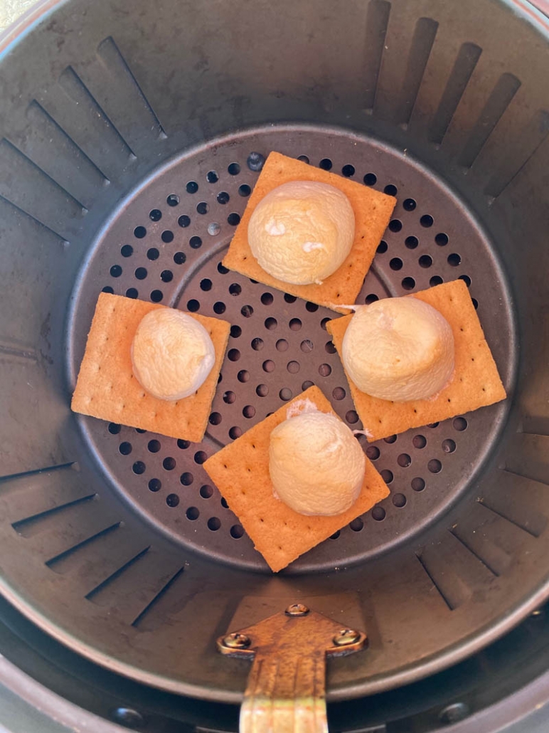 Air Fryer Roasted Marshmallows Recipe