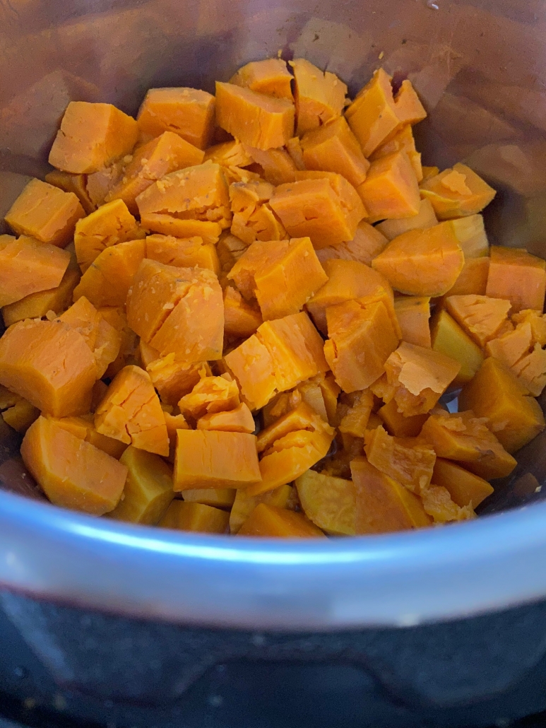 Instant pot steamed cubed sweet potatoes sale