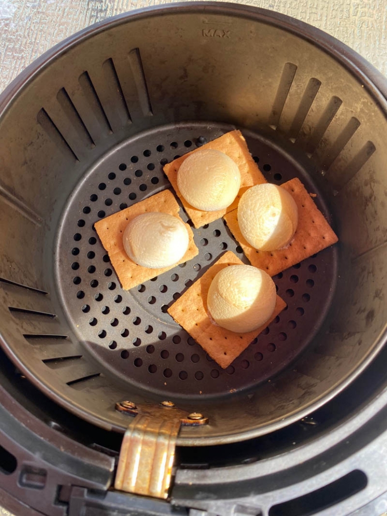 air fryer graham crackers marshmallows