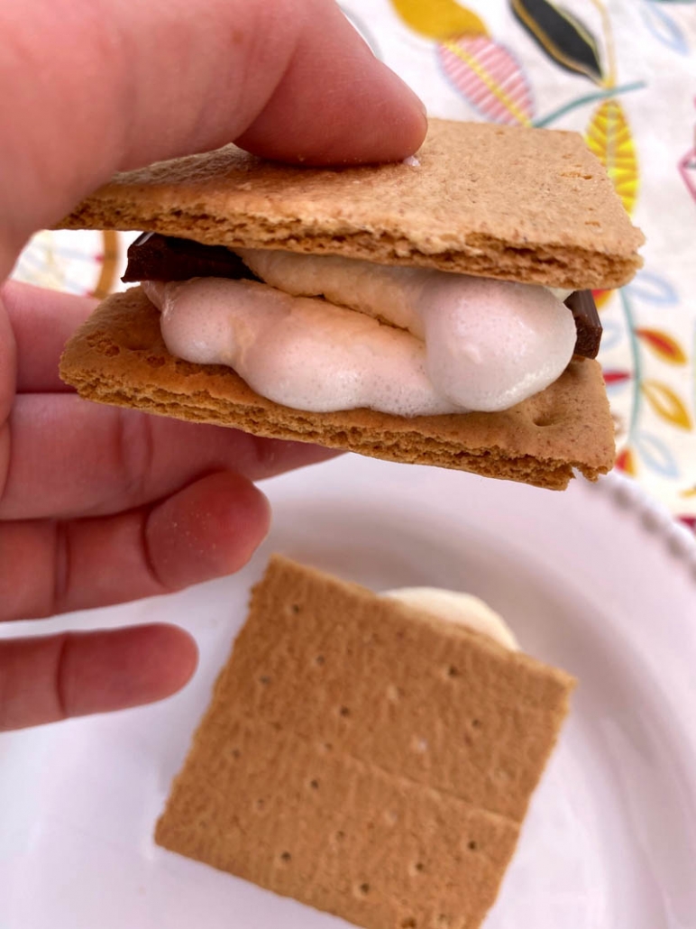 S'mores in the air fryer