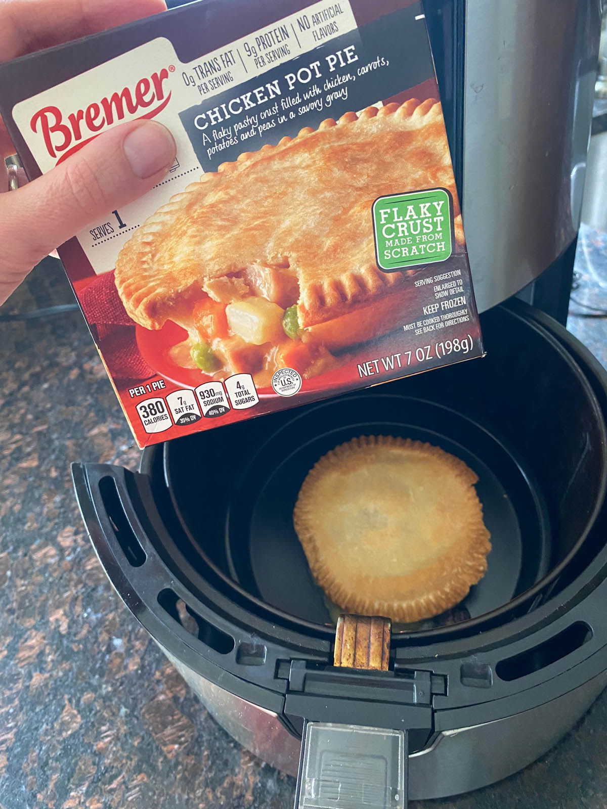 a pie inside pie