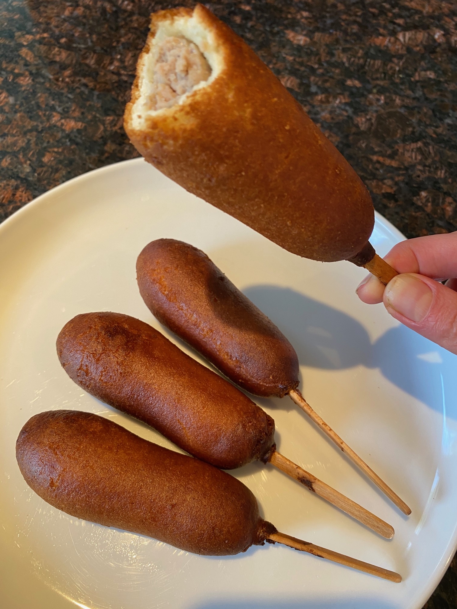 Jimmy Dean Pancake And Sausage On A Stick In Air Fryer Melanie Cooks