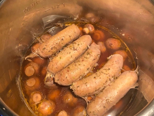 Instant Pot Bratwurst – Melanie Cooks