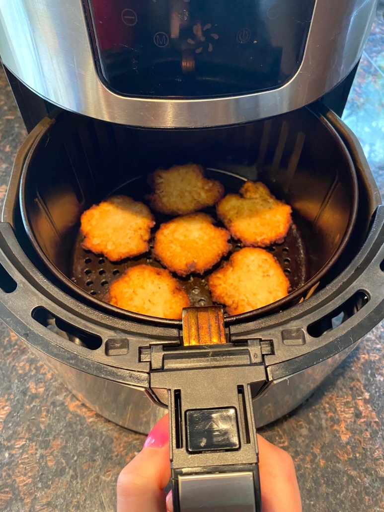 frozen latkes in air fryer