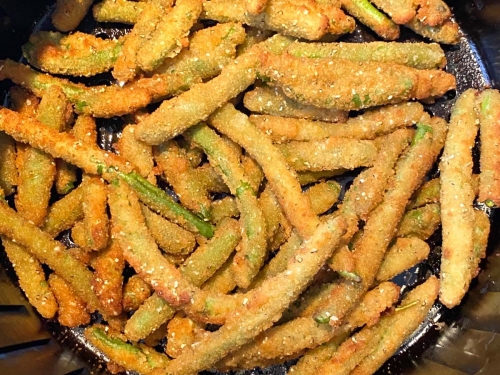 Air Fryer Frozen Green Beans - The Urben Life