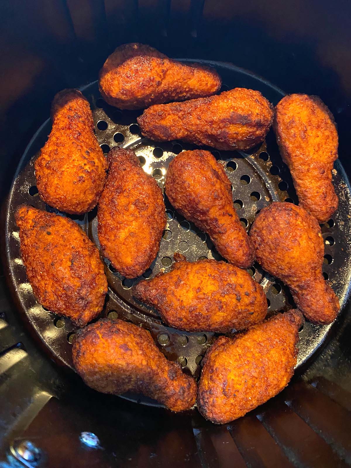 Frozen Boneless Wings In The Air Fryer – Melanie Cooks