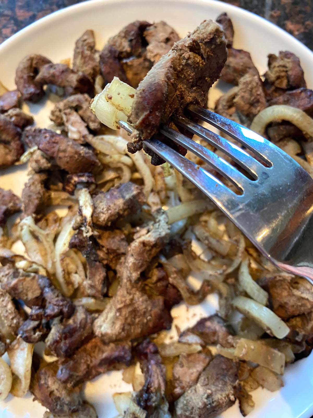 Air Fryer Beef Liver And Onions Recipe – Keto No Flour – Melanie Cooks