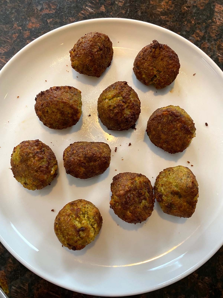 Air Fryer Frozen Falafel