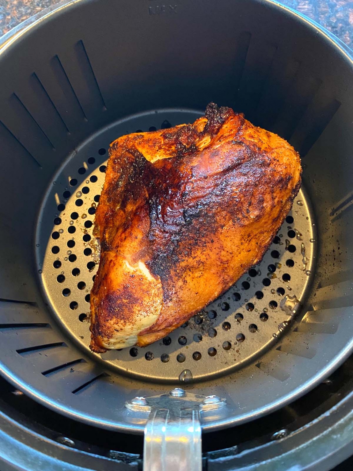 Air Fryer Bone-In Chicken Breast – Melanie Cooks