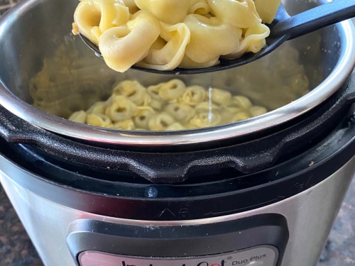 Instant Pot Dried Tortellini