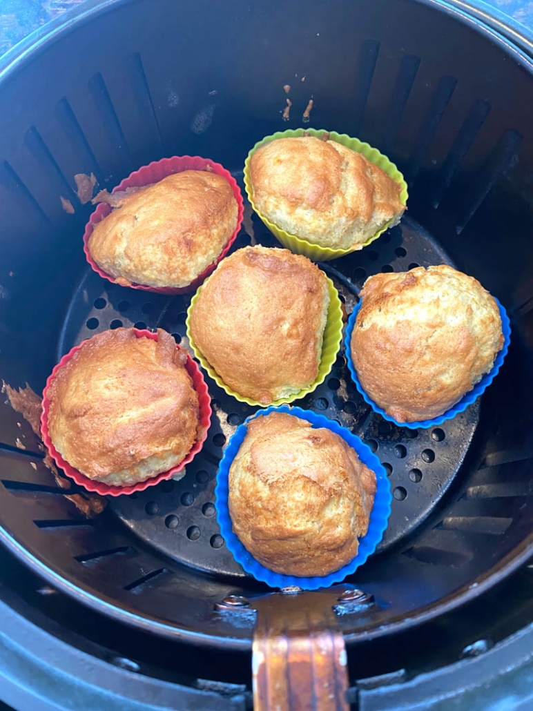 Air Fryer Banana Muffins - Cook it Real Good
