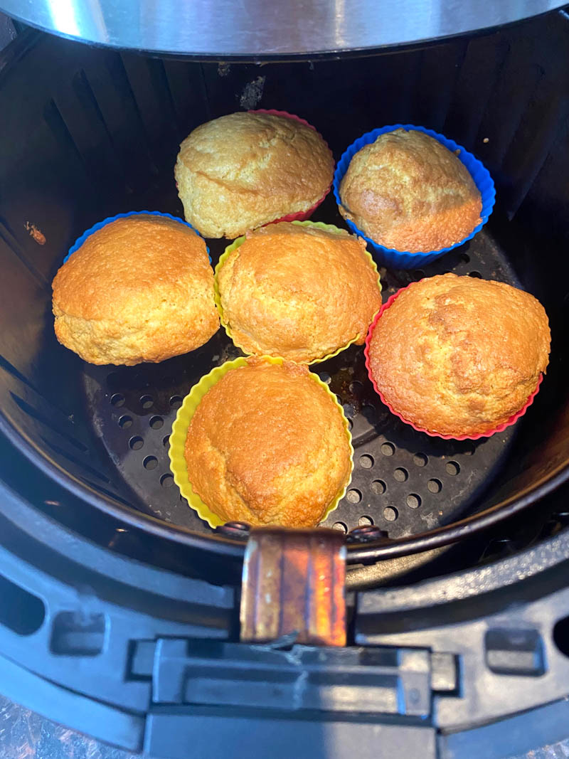 Cake Mix Muffins In The Air Fryer – Melanie Cooks