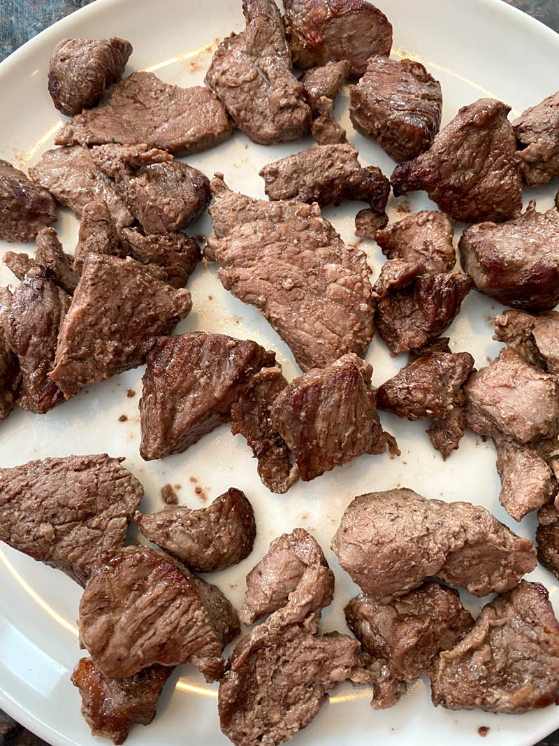 Air Fryer Steak Bites – Melanie Cooks