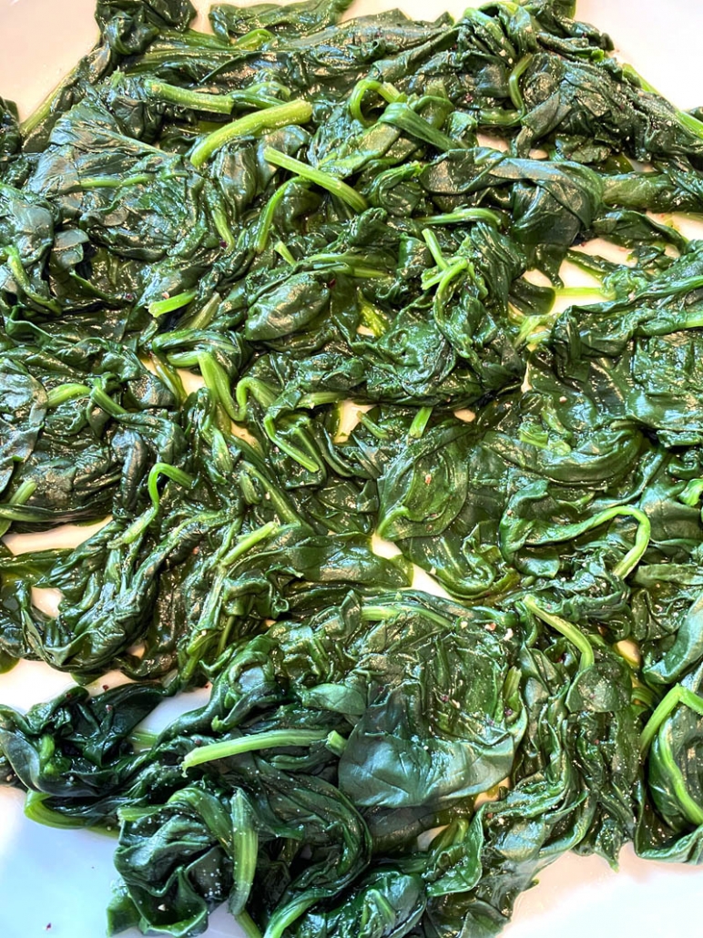 Instant pot 2025 steamed spinach