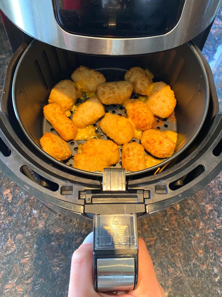 Air Fryer Frozen Mac And Cheese Bites – Melanie Cooks