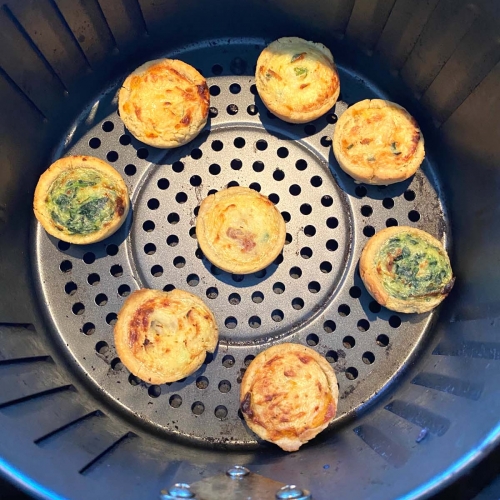 Explora nuevas posibilidades culinarias con tu 'airfryer': desde donuts  hasta quiches con los moldes adecuados