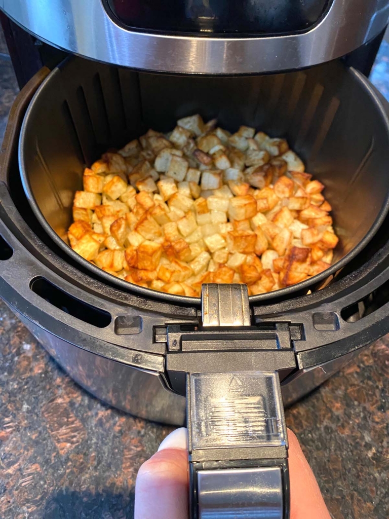 Air Fryer Diced Potatoes