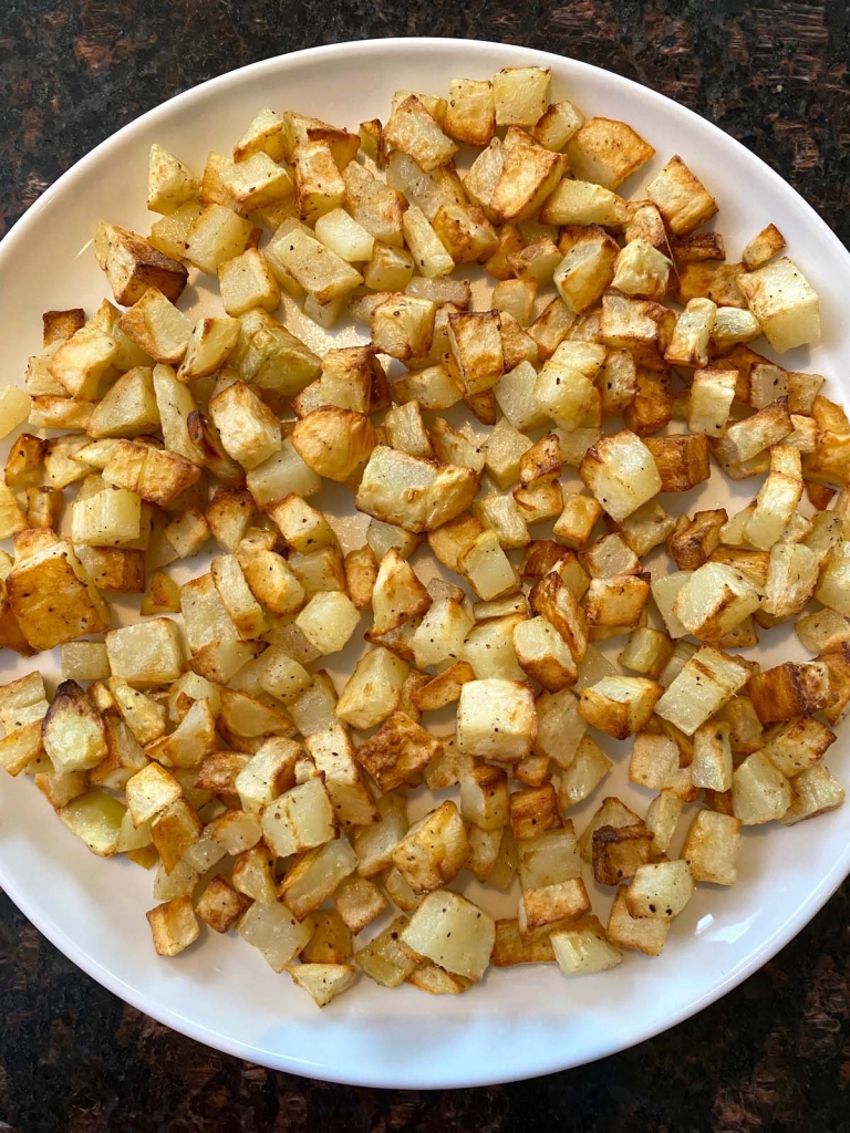 Air Fryer Diced Potatoes – Melanie Cooks