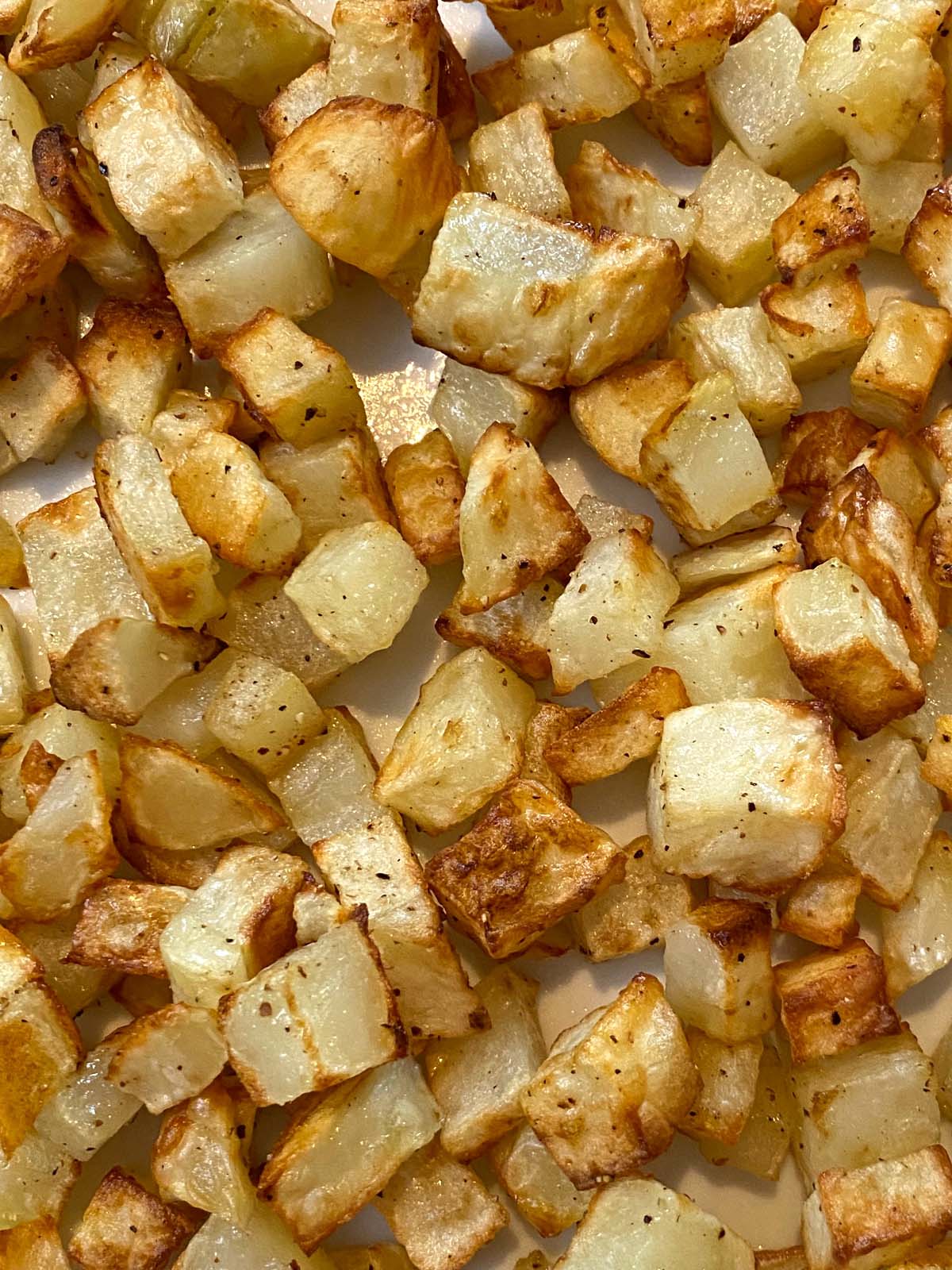 Easy Air Fryer Diced Potatoes - The Foodie Physician