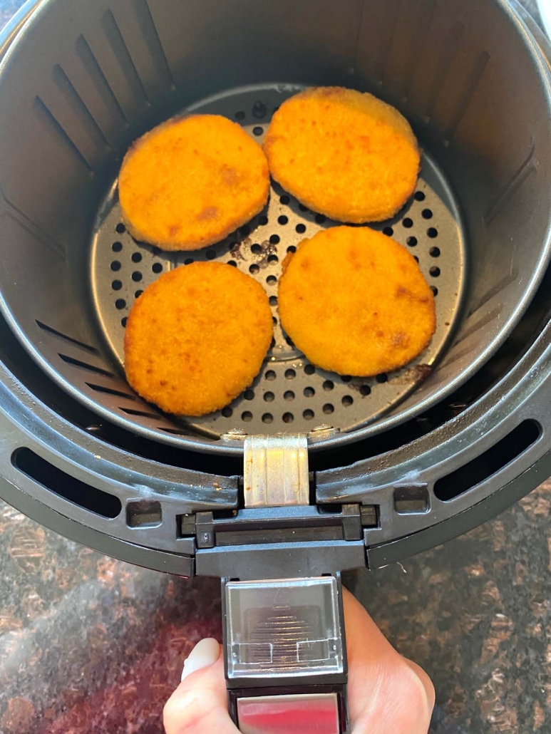 Air Fryer Chicken Patties - Cheese Curd In Paradise