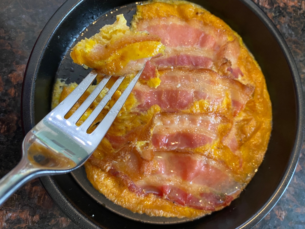 Bacon & Eggs Skillet (One Pan Meal) Keto & Paleo Approved