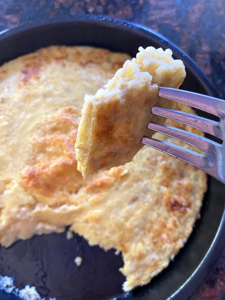 air fryer banana egg pancake