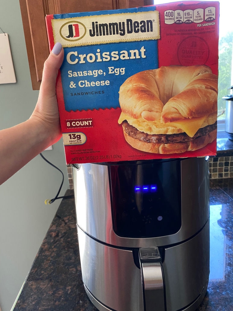 Jimmy Dean Breakfast Croissant In Air Fryer – Melanie Cooks