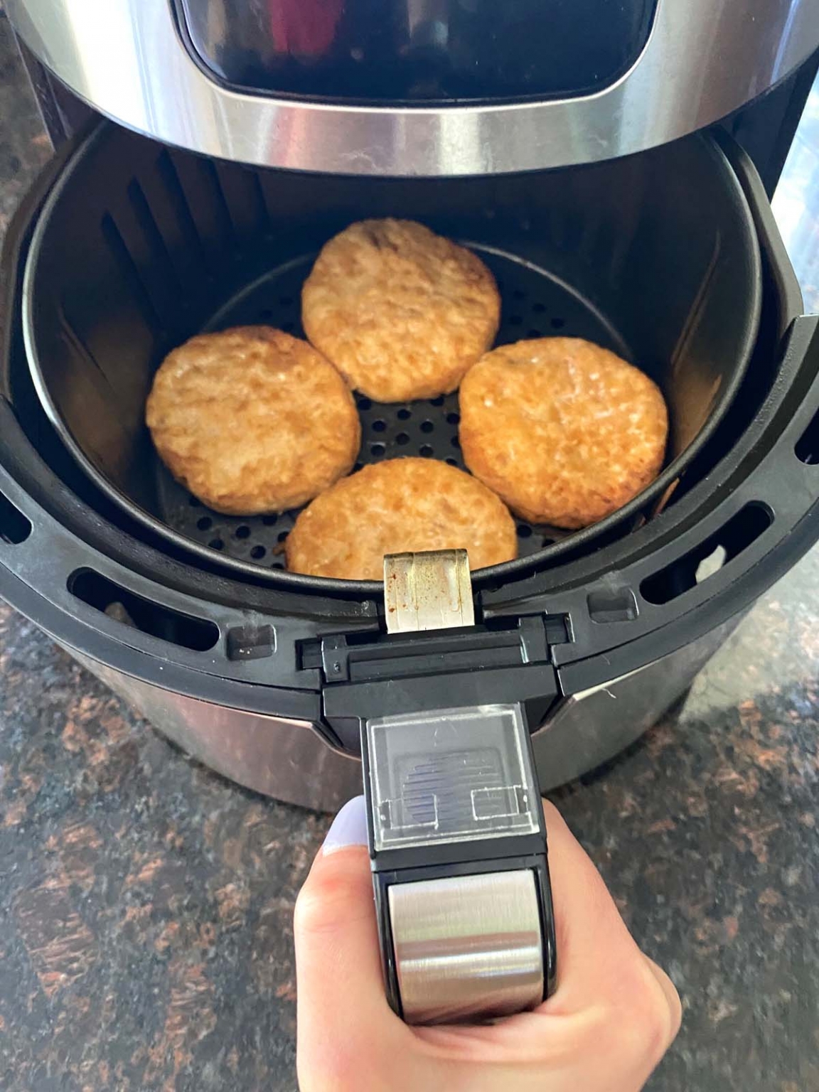 Frozen Salmon Burgers In Air Fryer Melanie Cooks